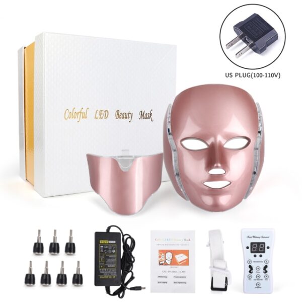 7 Colors LED Light Therapy Face Mask