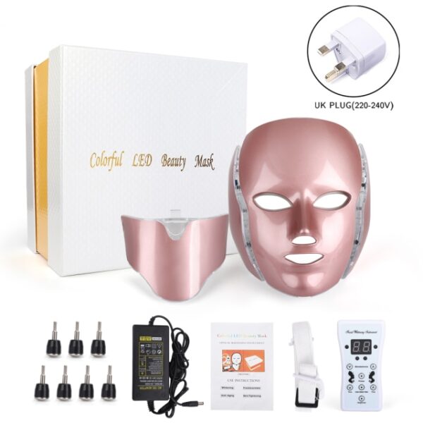 7 Colors LED Light Therapy Face Mask