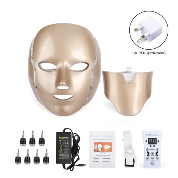 7 Colors LED Light Therapy Face Mask