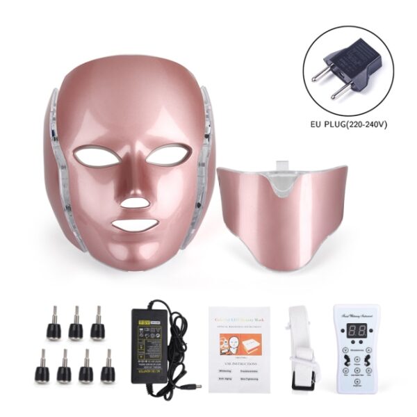 7 Colors LED Light Therapy Face Mask