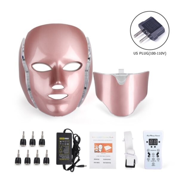 7 Colors LED Light Therapy Face Mask