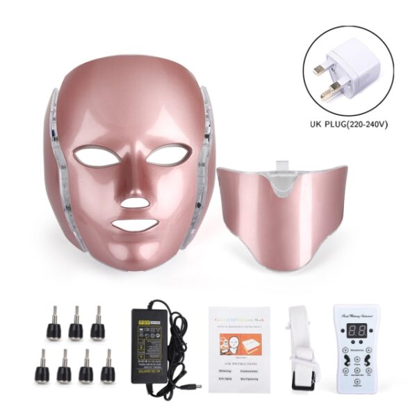 7 Colors LED Light Therapy Face Mask