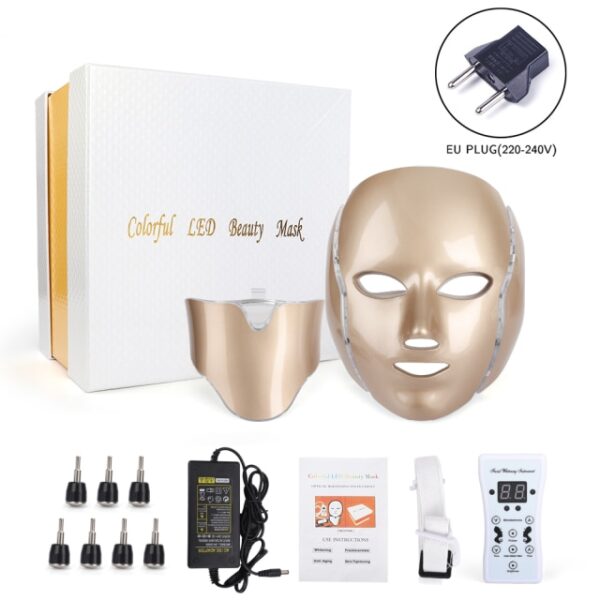 7 Colors LED Light Therapy Face Mask