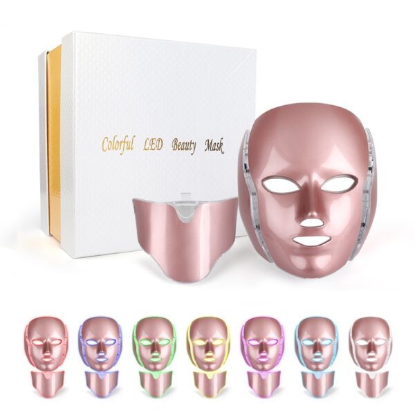 7 Colors LED Light Therapy Face Mask