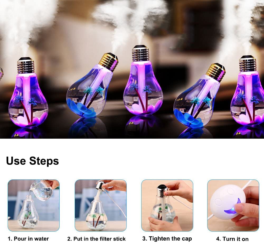 Mini Bulb Humidifier