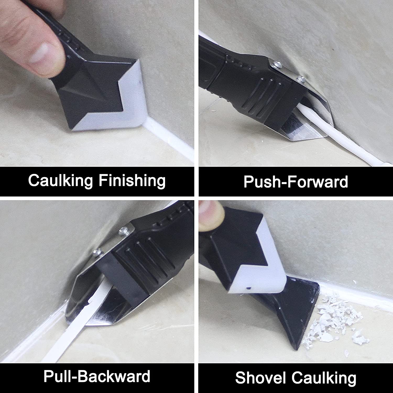 3 In 1 Glass Glue Angle Scraper