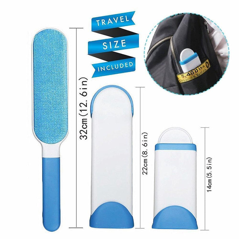 Electrostatic Double-sided Hair Removal Brush