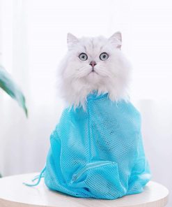 Mesh Cat Bathing Bag