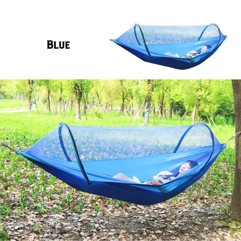 Portable Outdoor Mosquito Parachute Hammock