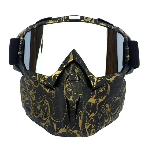 Motorcycle Googles With Face Mask