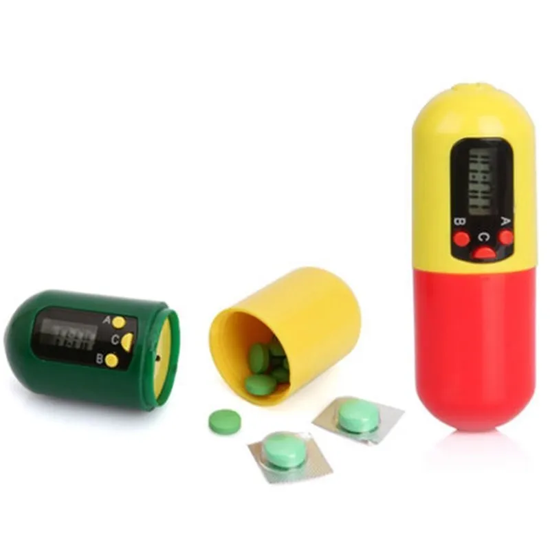 Mini Portable Alarm Pill Box Timer