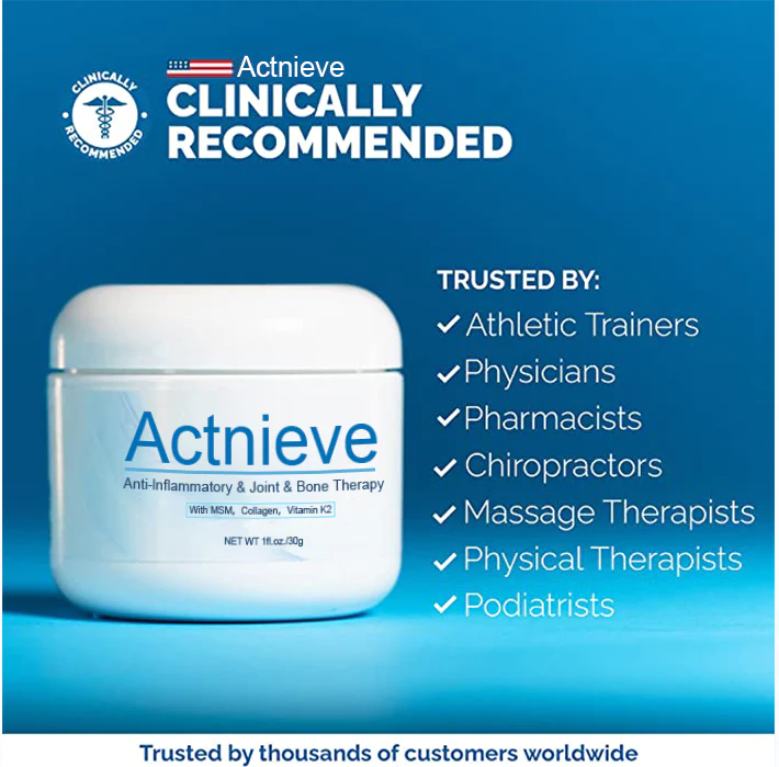 Actnieve Anti-Inflammatory & Joint & Bone Therapy Cream