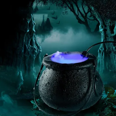 Horror Halloween Mist Maker Fountain