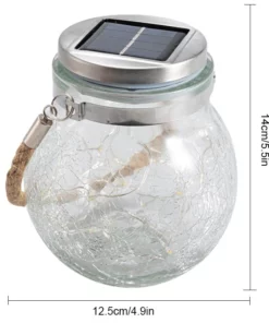 Garden Decor Hanging Solar Lights