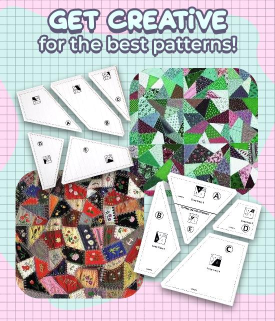 Creative Quilting Cutting Template