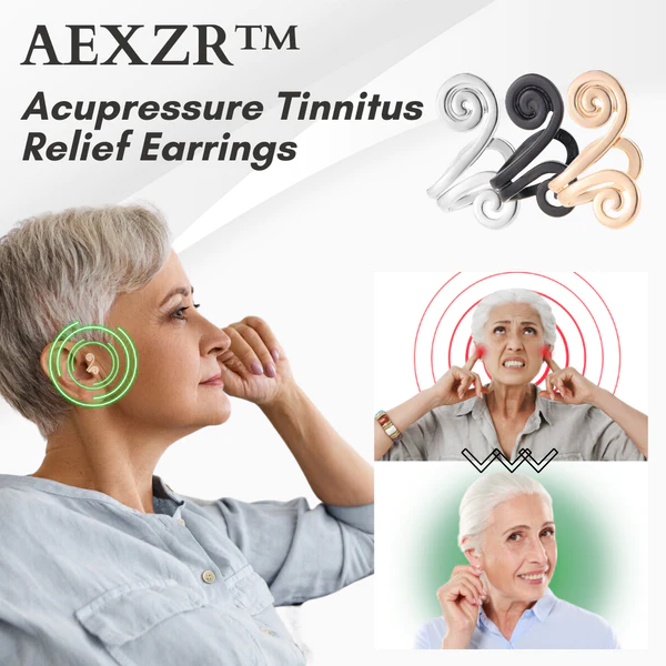 AEXZR Acupressure Tinnitus Relief Earrings