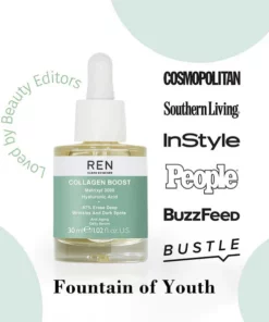 REN Introducing  Advanced Collagen Boost Anti Aging Serum