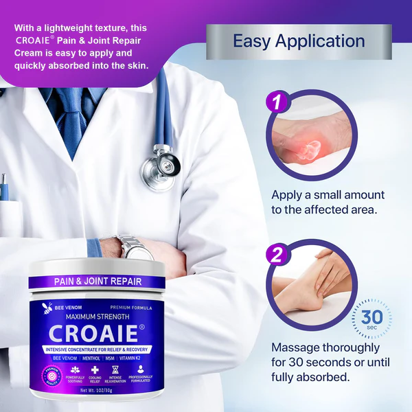 2023 CROAIEŽ Bee Venom Pain & Joint Repair Cream