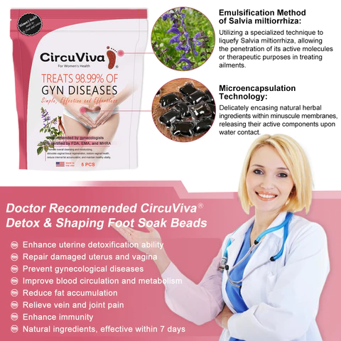 CircuVivaŽ Detox & Shaping Foot Soak Beads