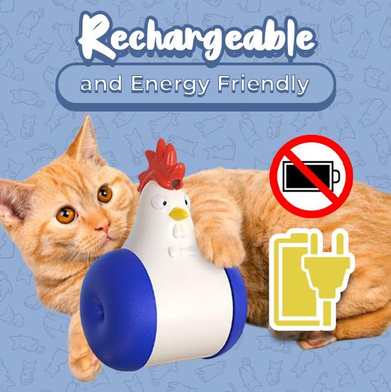 Rooster Type Laser Cat Toy