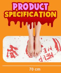 Halloween Bloody Color Changing Bath Mat