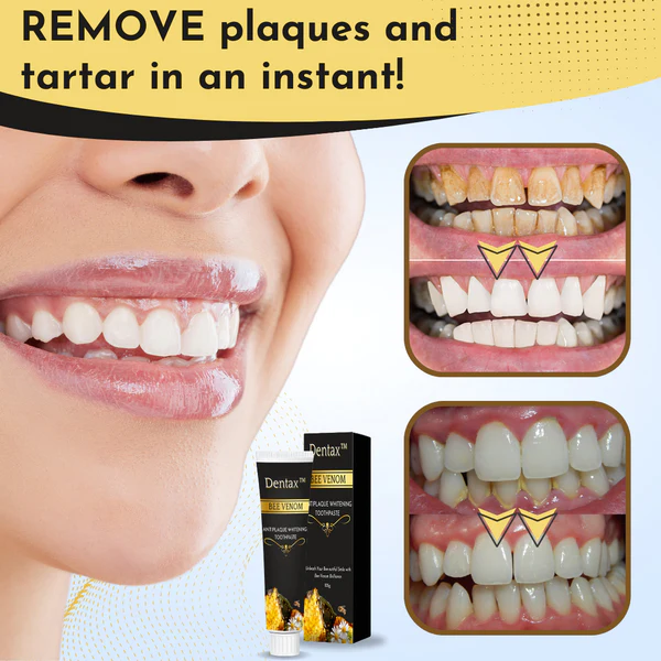 Dentax Bee Venom Antiplaque Whitening Toothpaste