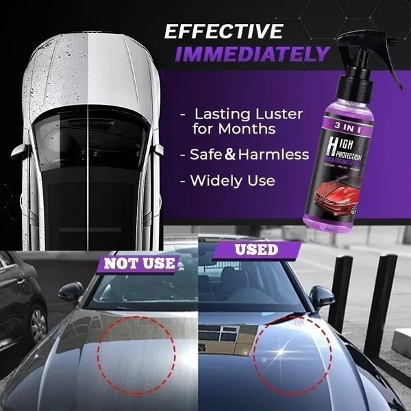 3 in 1 Ceramic Car Coating Spray