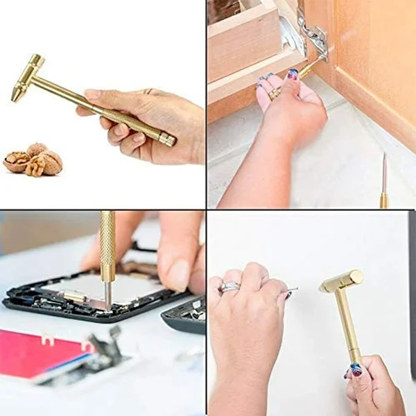 5 in1 Micro Mini Multifunction Copper Hammer