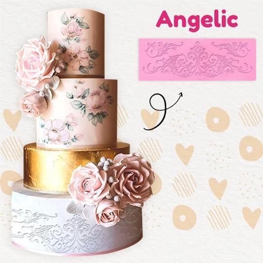 Silicone Lace Fondant Cake Mat