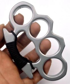 Metal Knuckles Self-defense Finger Fist Buckle Gloves