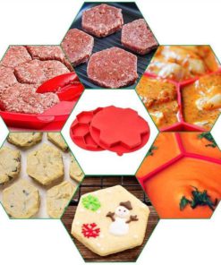 Hexagonal Burger Mold