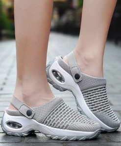 Arch Support Medium-Heeled Casual Sandals and Slippers