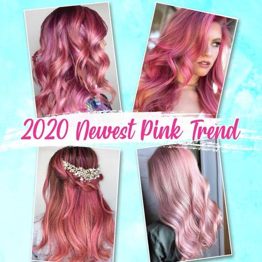 GlamHair Pink Coloring Shampoo