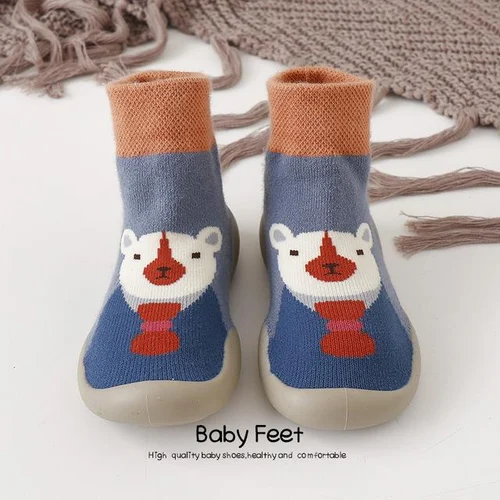 New Autumn And Winter Cartoon Sock Shoes