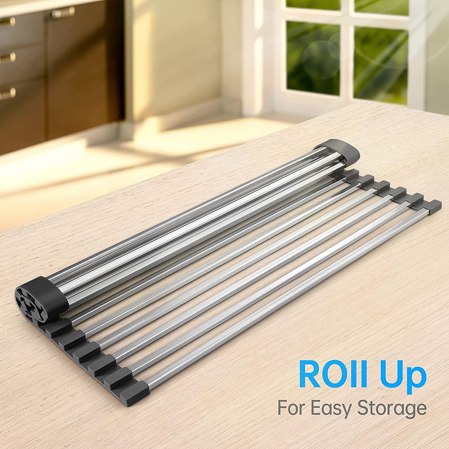 Portable Stainless Steel Rolling Rack