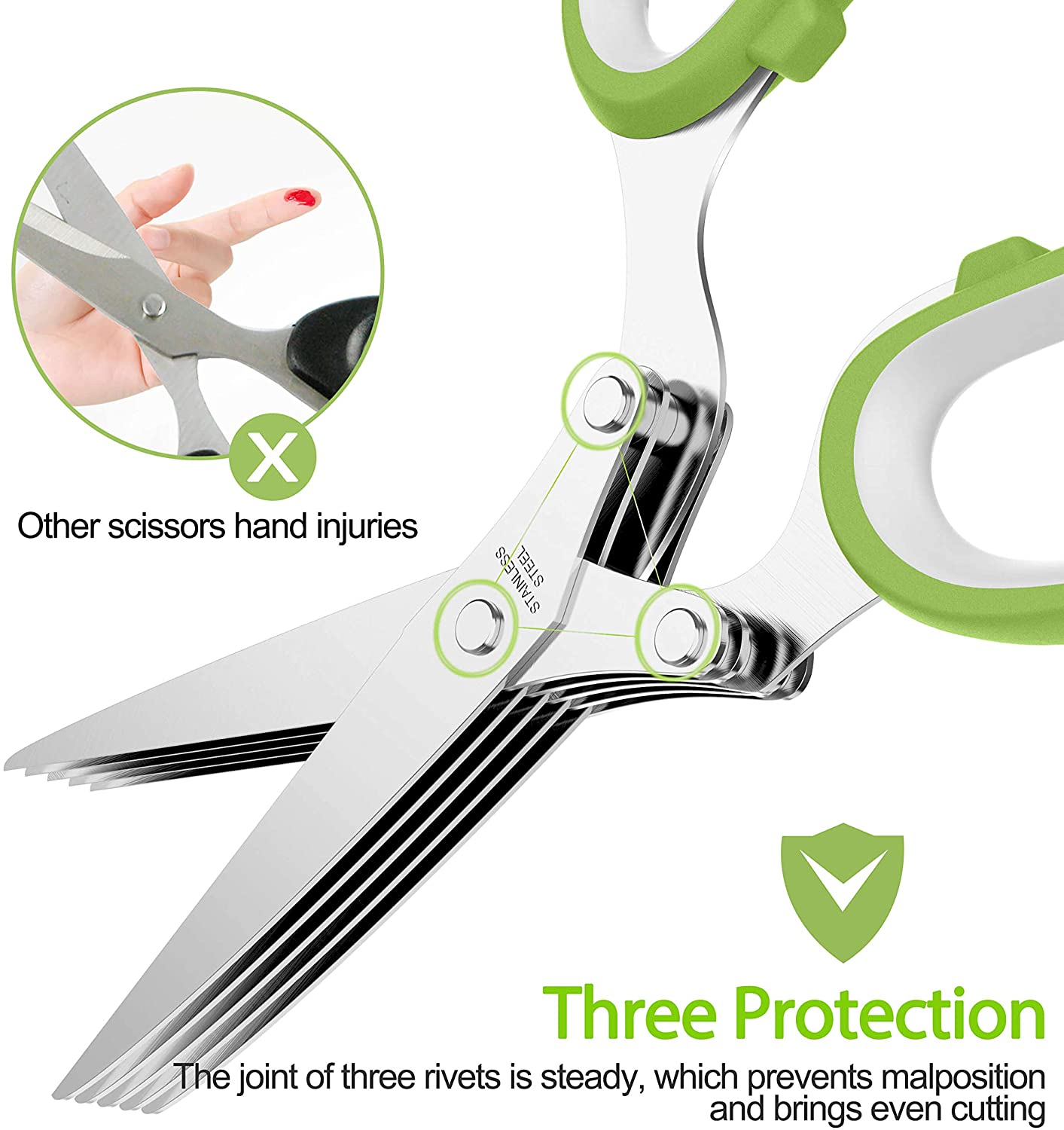 5 Blade Scissors