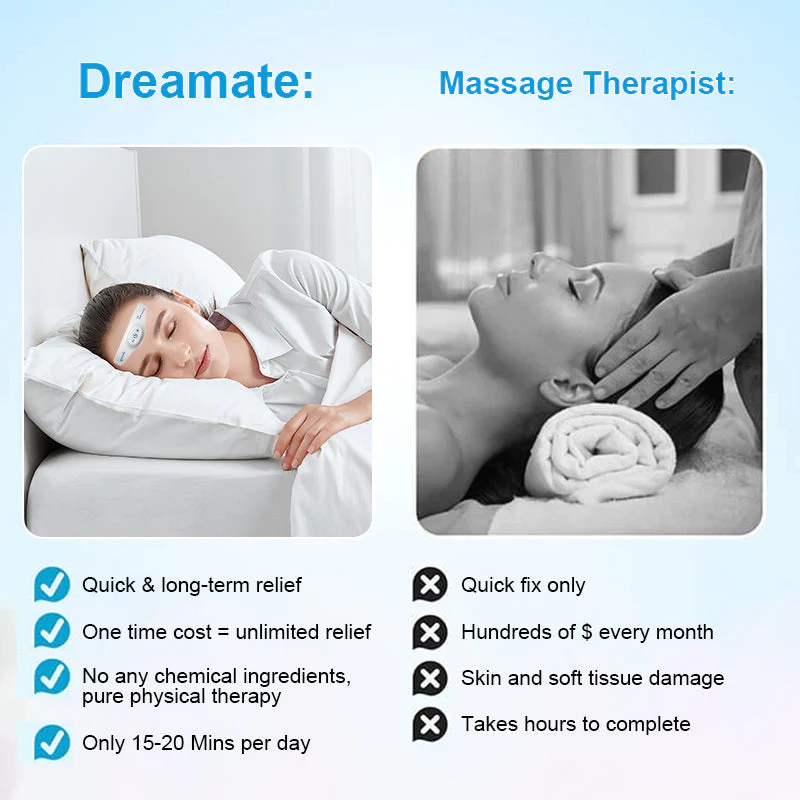 Dreamate TENS+ Headache Relief Sleep Massager