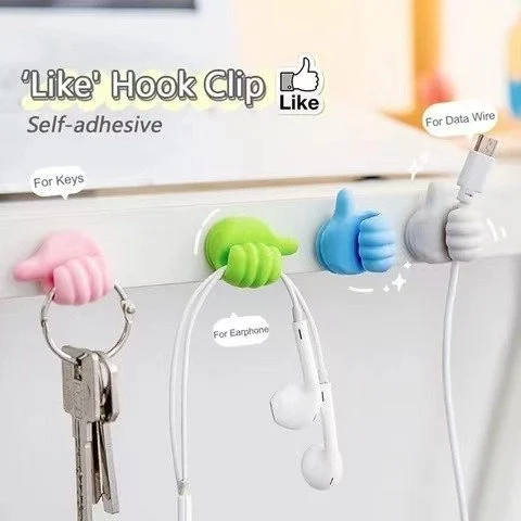 5 Pcs set Creative Thumbs Up Wall Hook