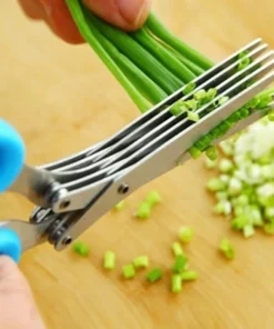 5 Blade Kitchen Salad Scissors