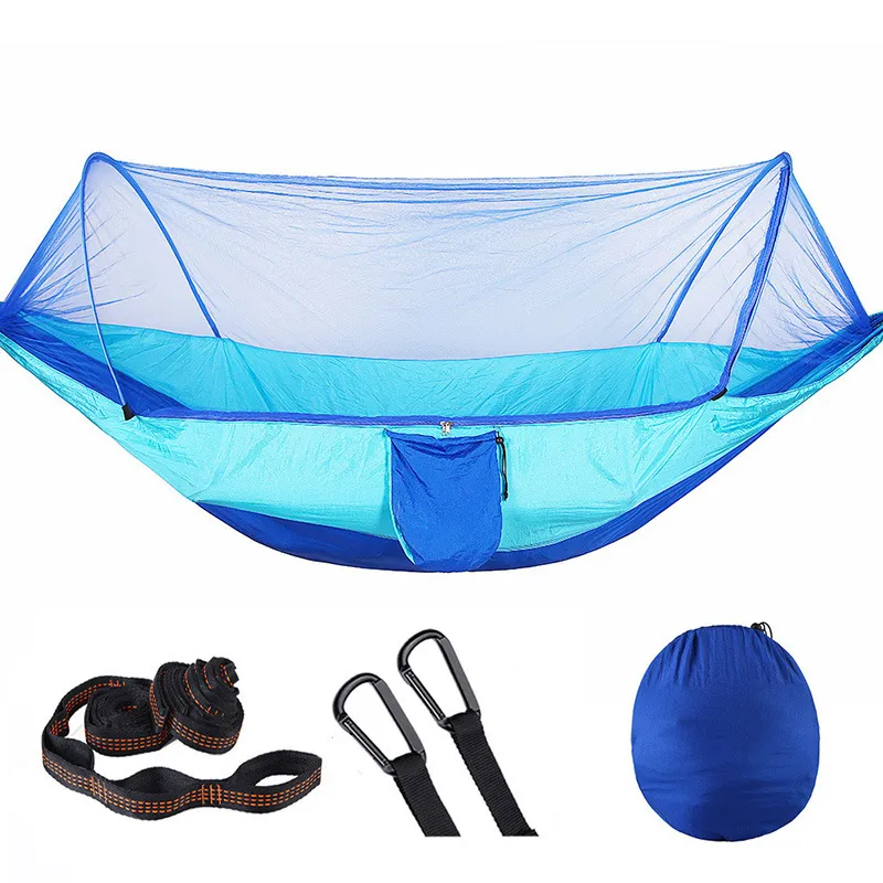 Portable Outdoor Mosquito Parachute Hammock