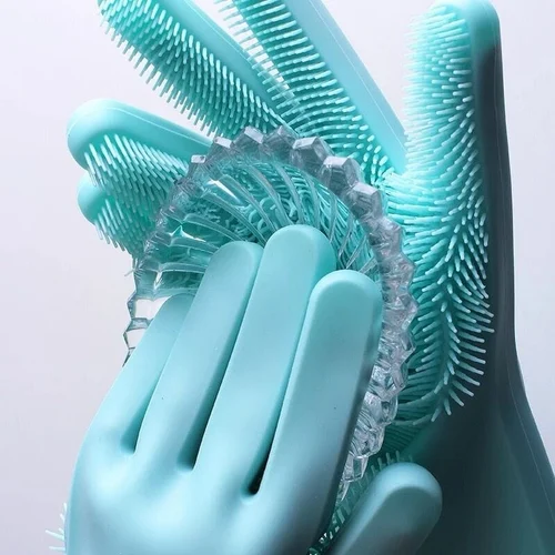 Silicone Cleaning Gloves