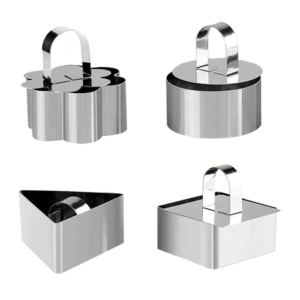 Stainless Steel 3D Mini Cake Molds