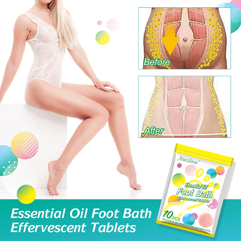 AwzloveŽ Natural Organic Essence Foot Bath Spa Tablets