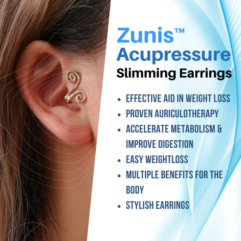 Zunis Acupressure Slimming Earrings