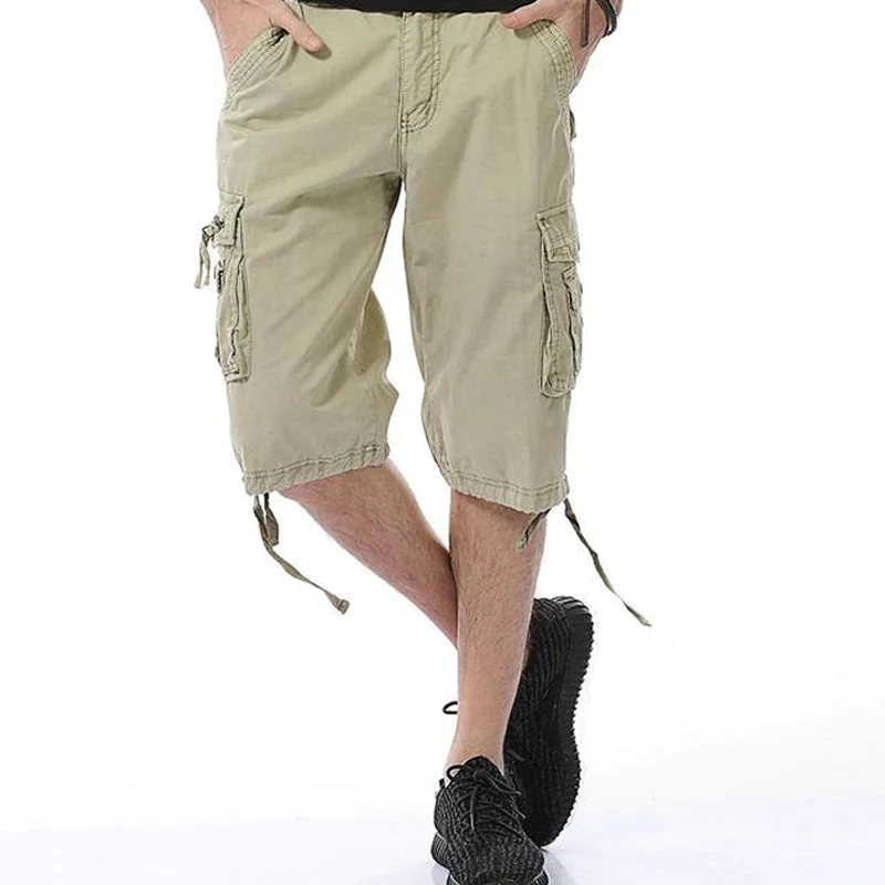 Mens Cotton Stylish Durable Cargo Shorts