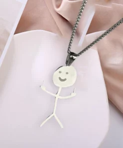 Funny Doodle Necklace