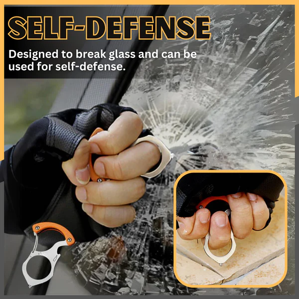 RESQUE Specialized Self-Defense Keychain Ring