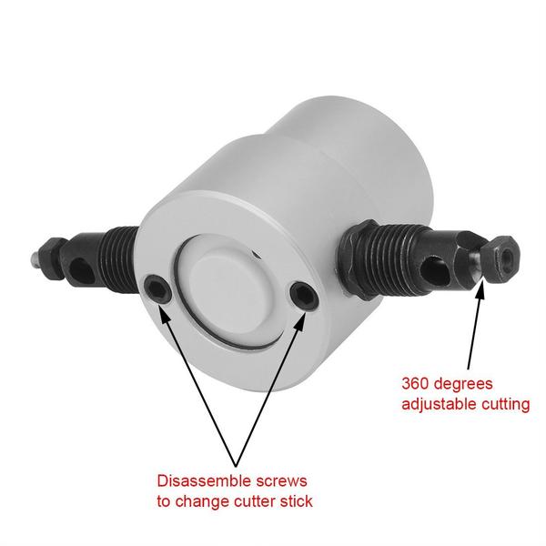 Double Head Sheet Nibbler Metal Cutter