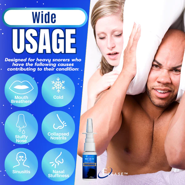 EzEASE Premium Snore-Relief Spray