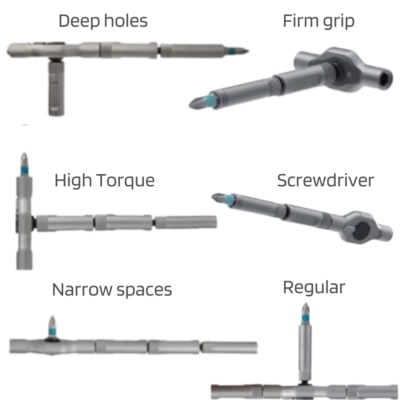 24 in 1 Ratchet Screwdriver Set